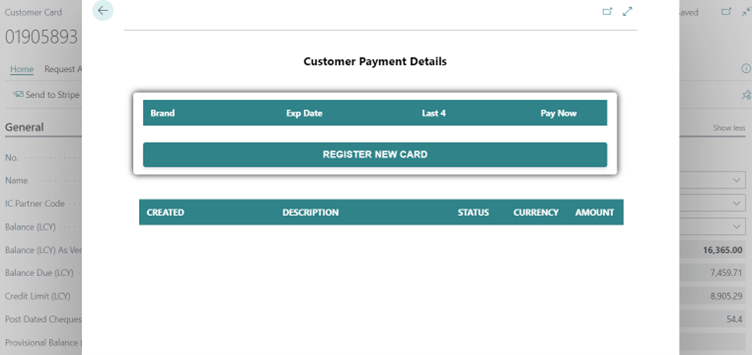 Stripe Integration with Business Central