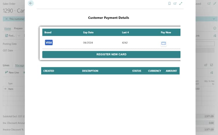 Stripe Integration with Business Central