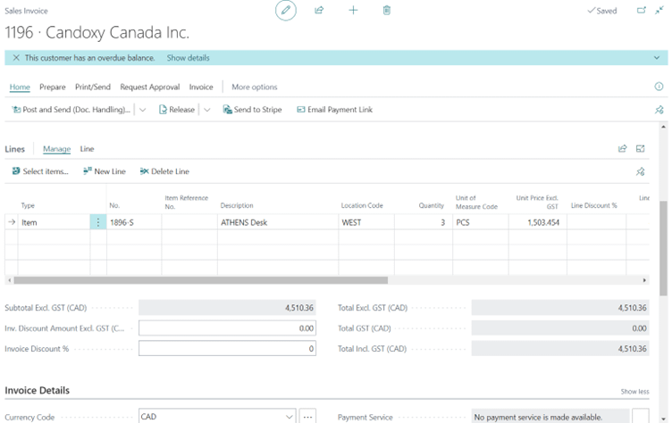 Stripe Integration with Business Central