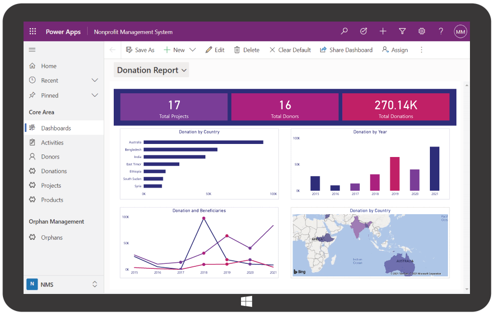 Dynamics 365 for Nonprofits - Smart App Business Solutions